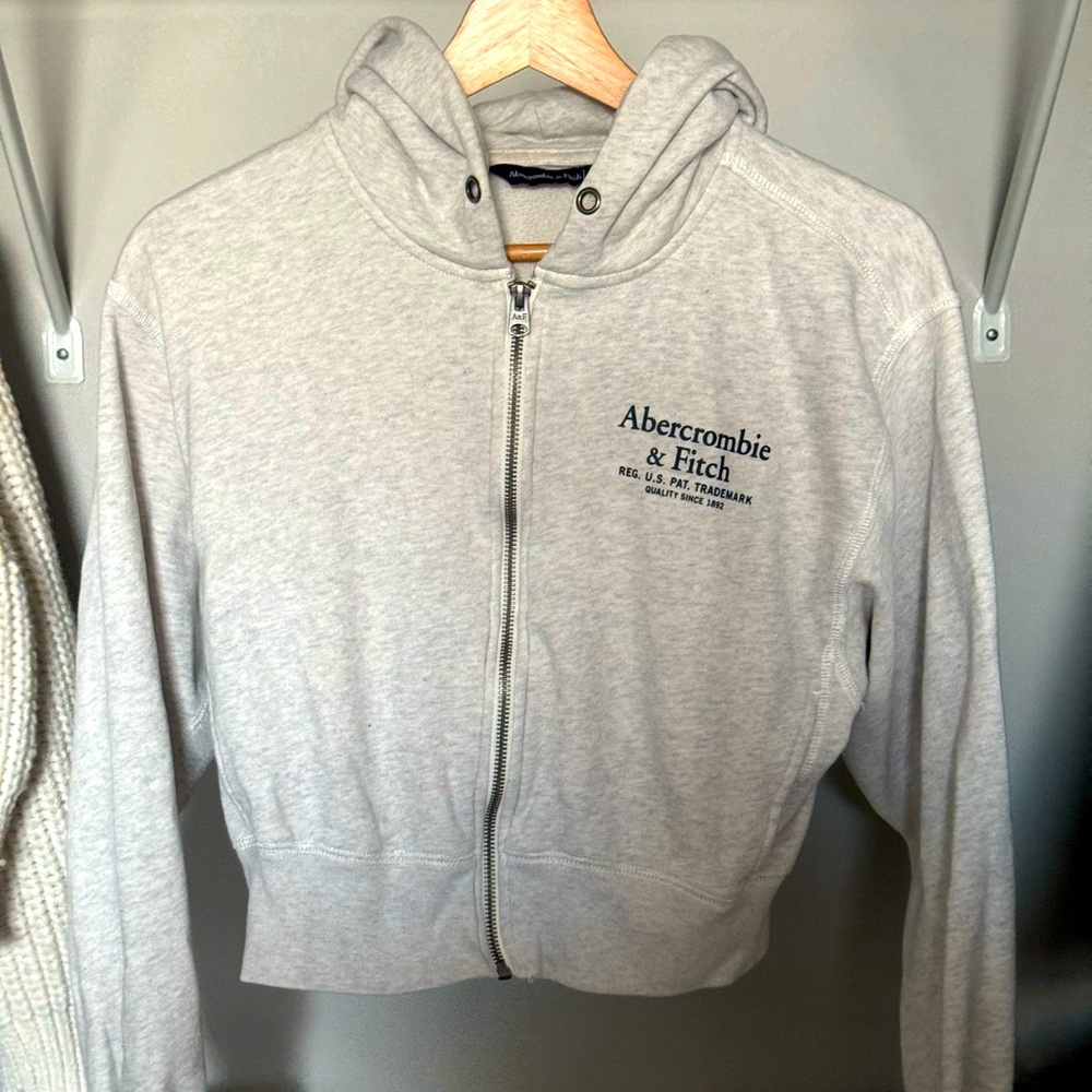 ABERCROMBIE & FITCH ZIPPER HOODIE